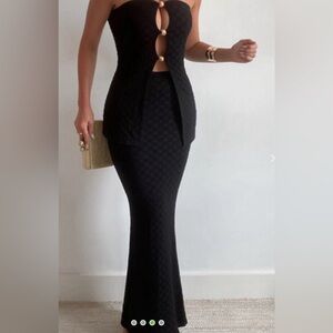 Runaway the Label Black Two Piece Set